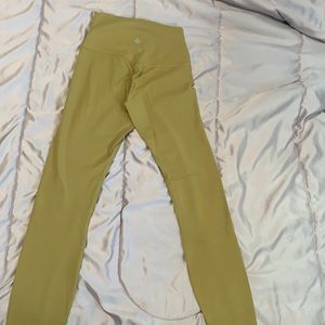 lululemon leggings pistachio green